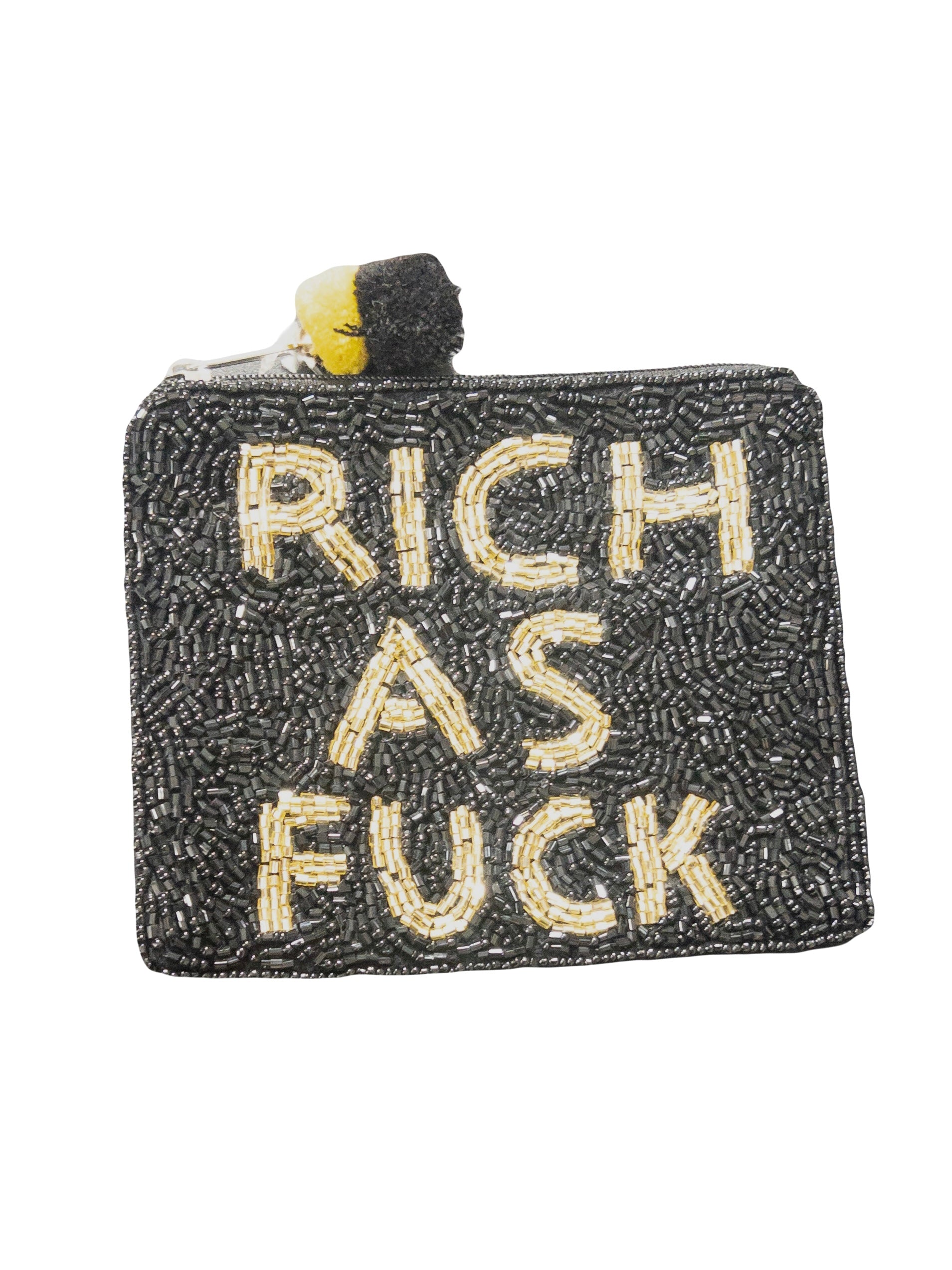 RICH AS FUCK COIN POUCH