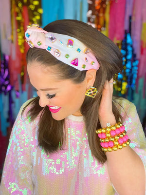 Brianna Cannon Confetti Crystal Ombré Headband