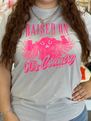 RAISED ON 90'S COUNTRY TEE