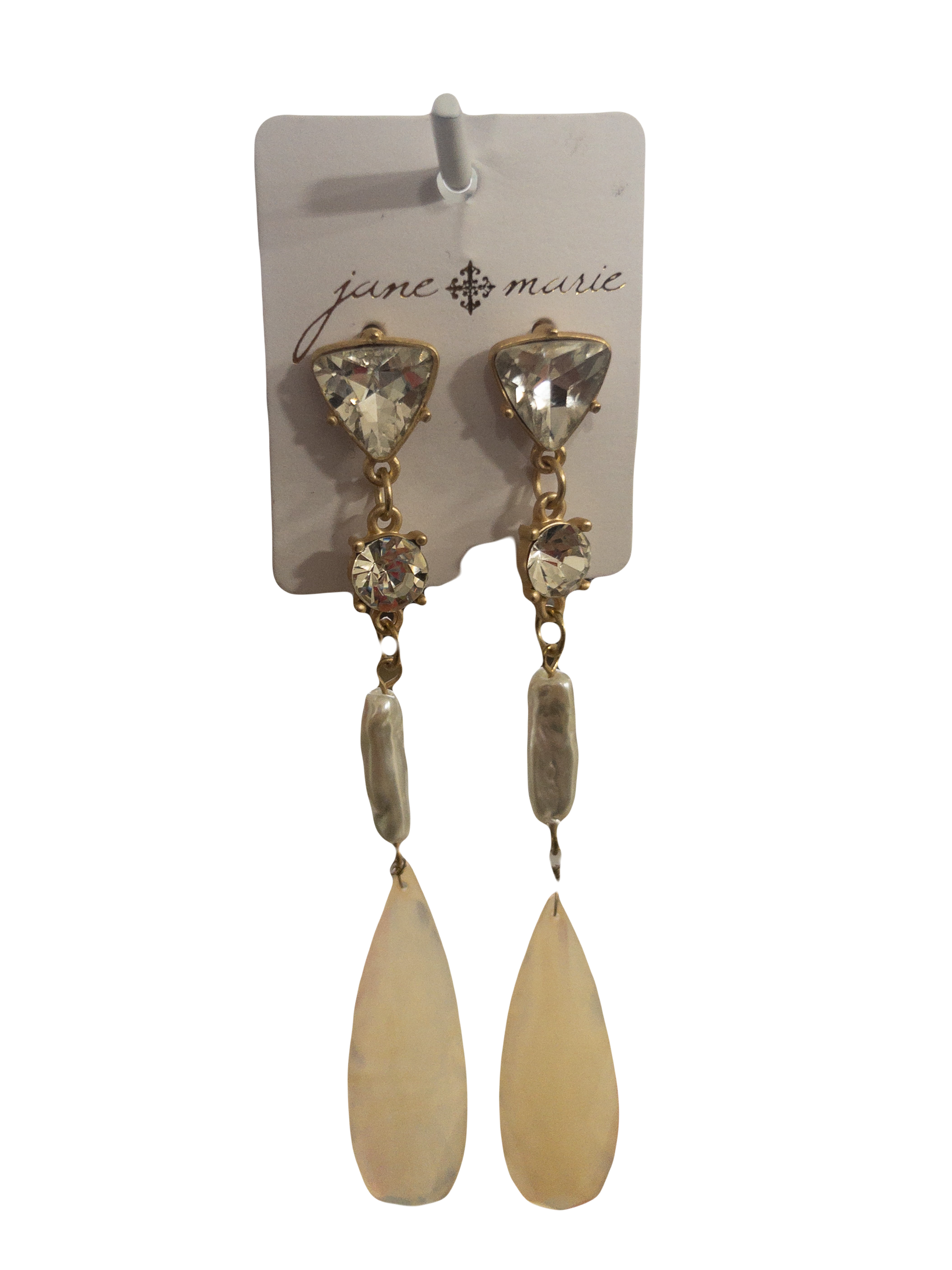 JANE MARIE GEM LONG DANGLE