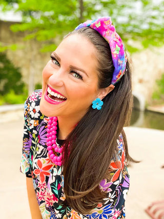 BUTTERFLY TIE DYE HEADBAND BRIANNA CANNON