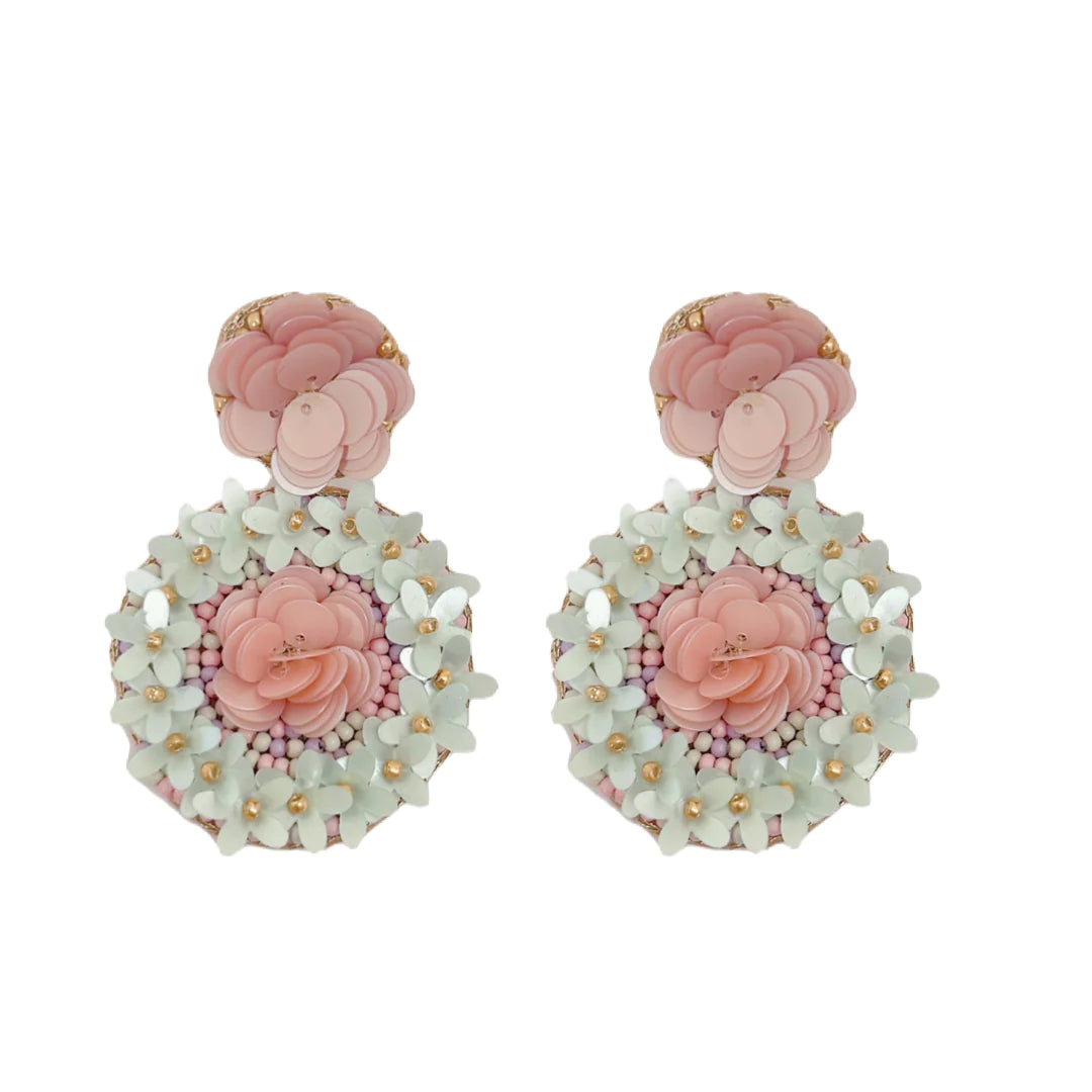 MIMI FLORAL DANGLES TREASURE JEWELS