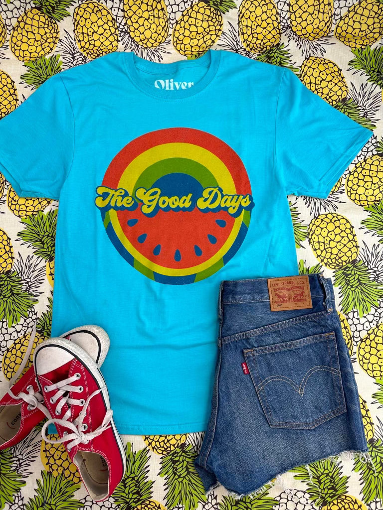 WATERMELON GOOD DAYS TEE
