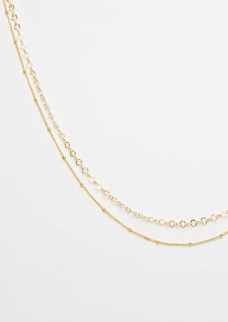 SATELLITE LAYERED CHOKER NECKLACE