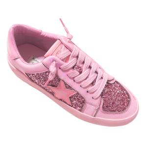 ALEXIS 2 PINK VINTAGE HAVANA SNEAKERS