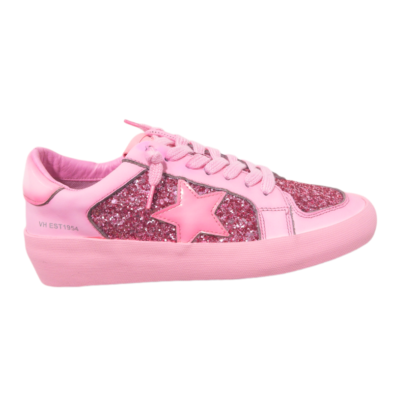 ALEXIS 2 PINK VINTAGE HAVANA SNEAKERS