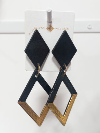 JANE MARIE RHOMBUS BLACK