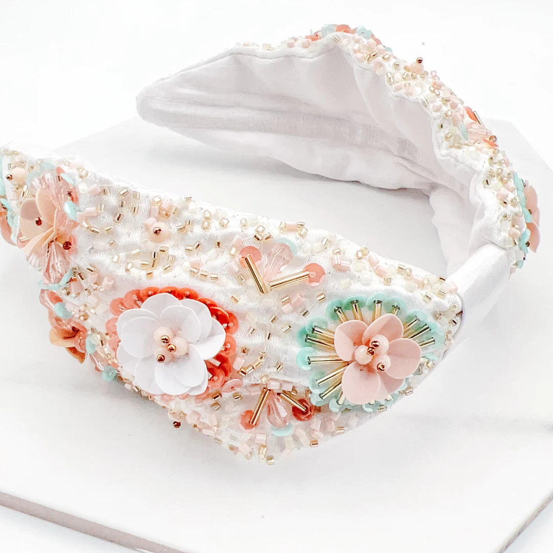 PASTEL BLOOM HEADBAND TREASURE JEWELS