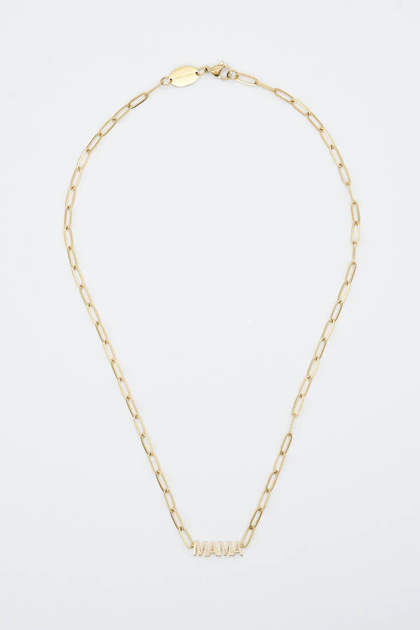 MAMA 24K GOLD NECKLACE