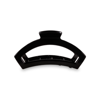 Open Jet Black Medium Hair Clip