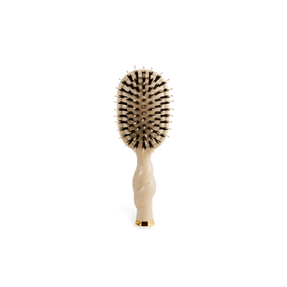 Mini Boar Bristle Hair Brush - Tan