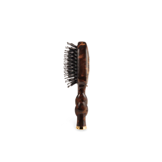 Mini Boar Bristle Hair Brush - Tortoise