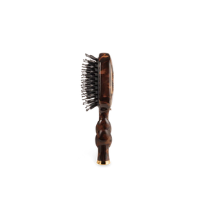 Mini Boar Bristle Hair Brush - Tortoise