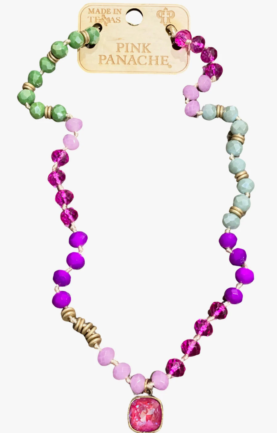 Multi-color royal delite necklace