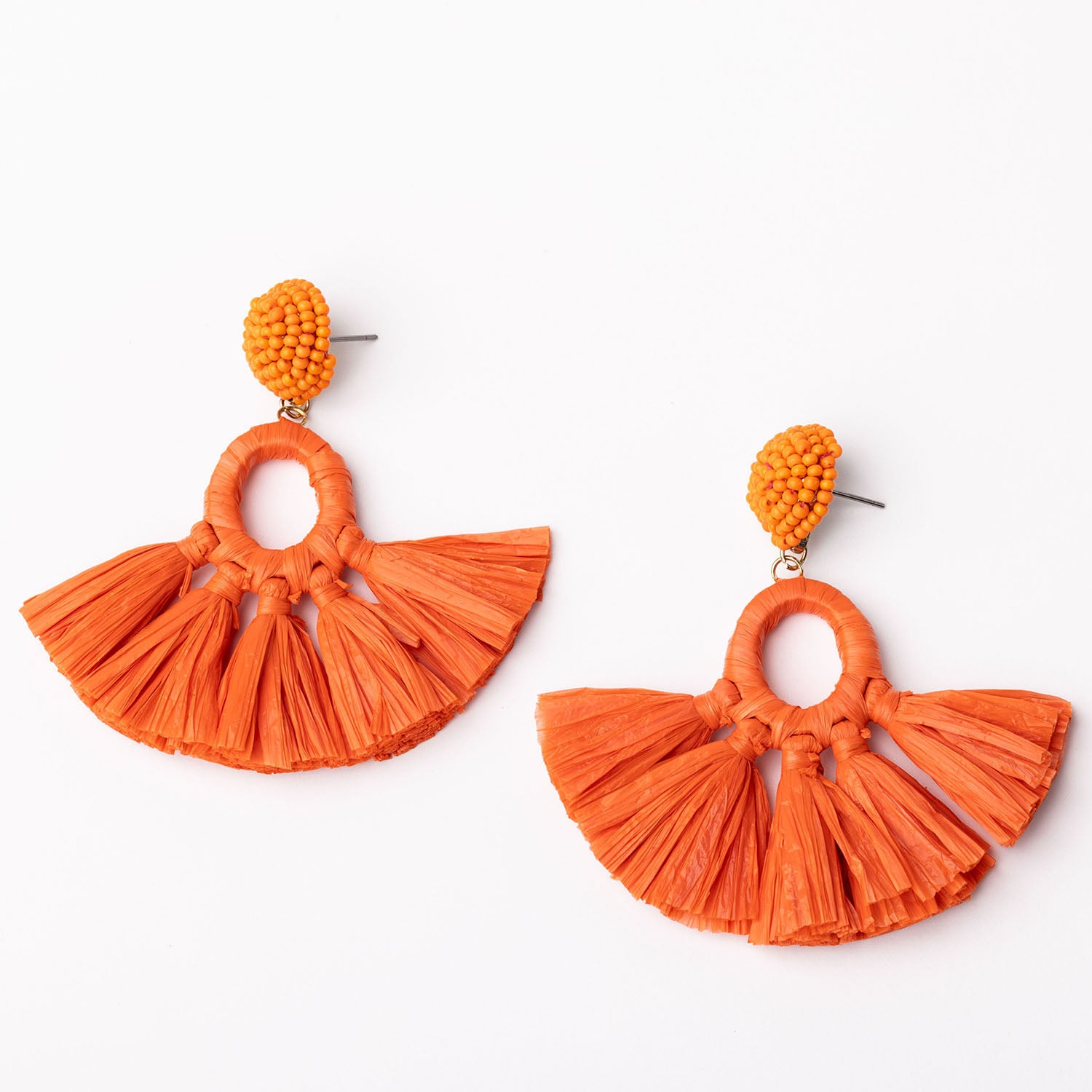 Alexa Orange Earrings