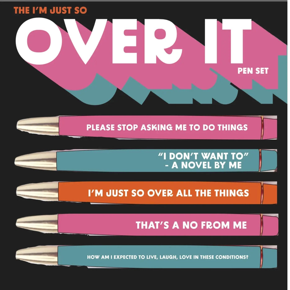 Over It Pen Set