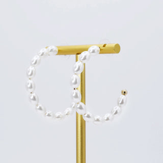 Pearl Chic Hoop earrings