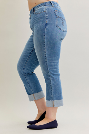 BELLA JUDY BLUE HW BF JEANS