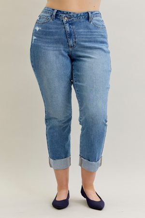BELLA JUDY BLUE HW BF JEANS