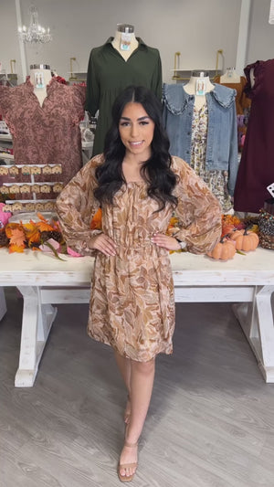 TATI MOCHA DRESS