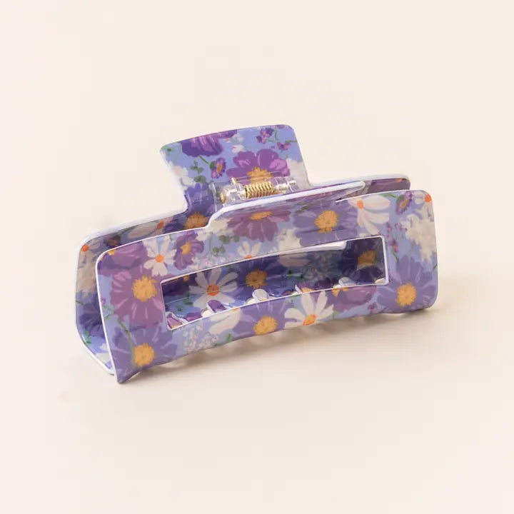 Claw Clip-Bouquet Beauty Purple