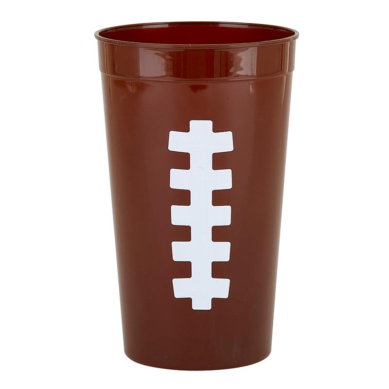 Football 32 oz stadium cups