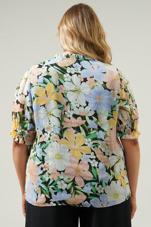 TOPANGA FLORAL TOP