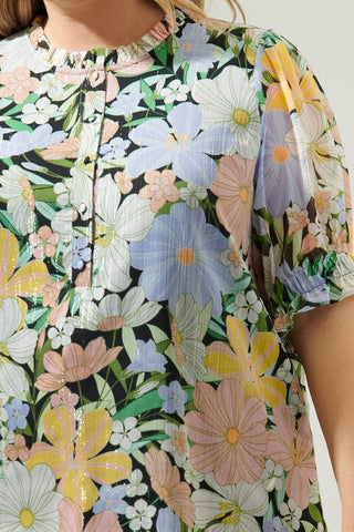 TOPANGA FLORAL TOP