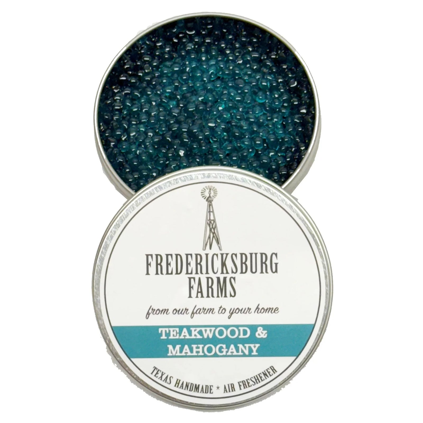 Fredericksburg Farms  Teakwood & Mahogany Fragrance Tin