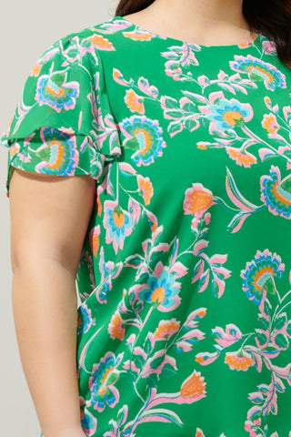 DEJA  FLORAL TOP