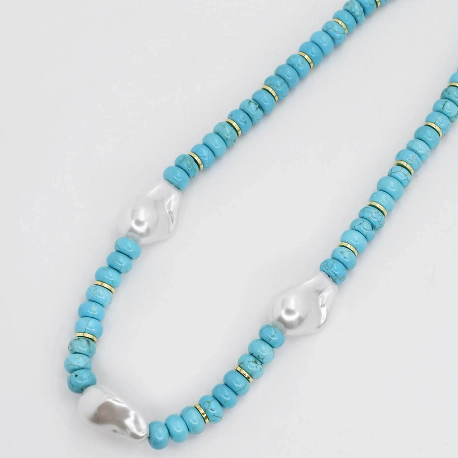Turquoise Pearl Gemstone