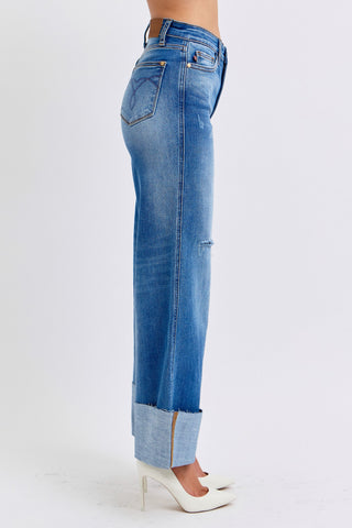 CIERRA HW RETRO WIDE LEG W/CUFF