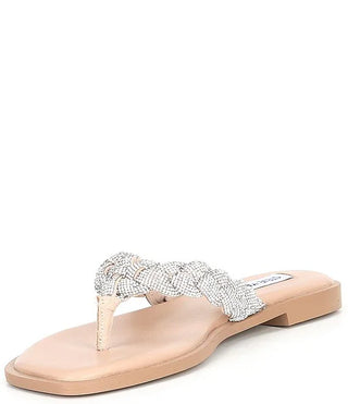 AMILY RHINESTONE STEVE MADDEN SANDALS