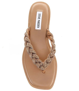 AMILY BRONZE STEVE MADDEN SANDALS