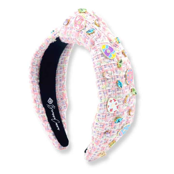 BRIANNA CANNON ADULT SIZE EASTER EGG TWEED HEADBAND