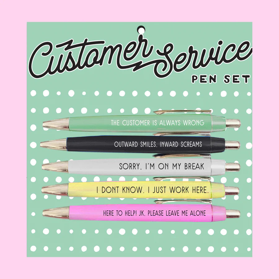 CUSTOMER SERVICE PEN SET