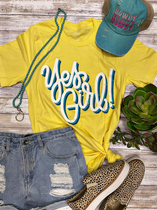 YES GIRL TEE