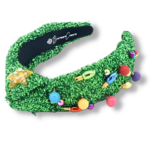 ADULT SIZE TINSEL CHRISTMAS TREE HEADBAND