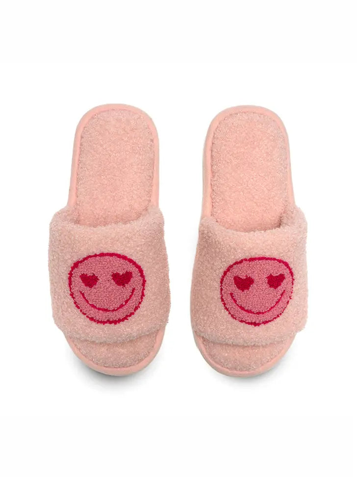 PINK HAPPY SLIDE SLIPPER