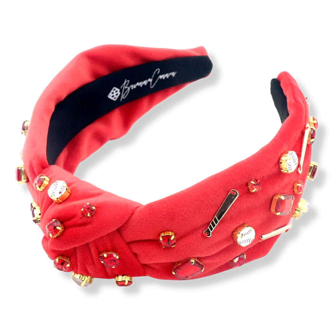 FAN GEAR BASEBALL HEADBAND IN RED