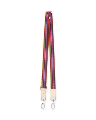 PINK SLIM WEBBING CROSSBODY STRAP