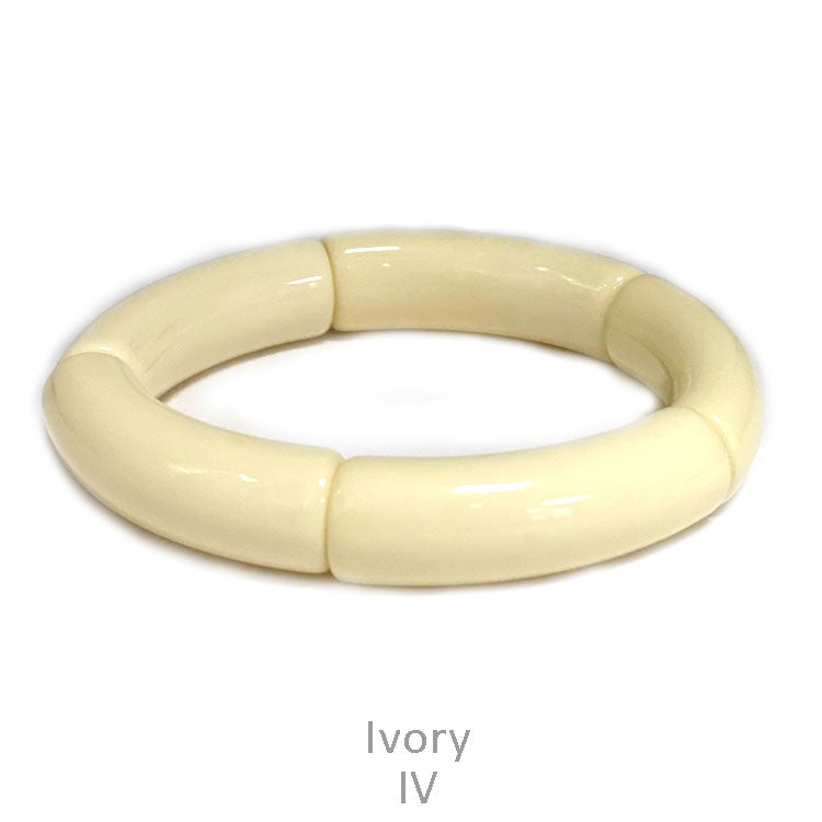 IVORY ACRYLIC BRACELET