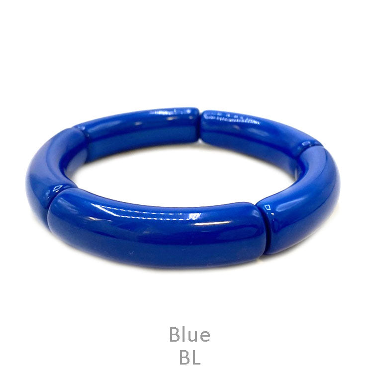 BLUE ACRYLIC BRACELET