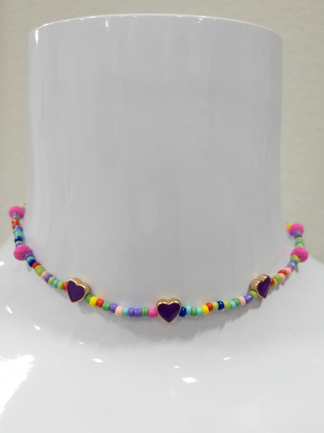 JANE MARIE KIDS! PURPLE HEART NECKLACE