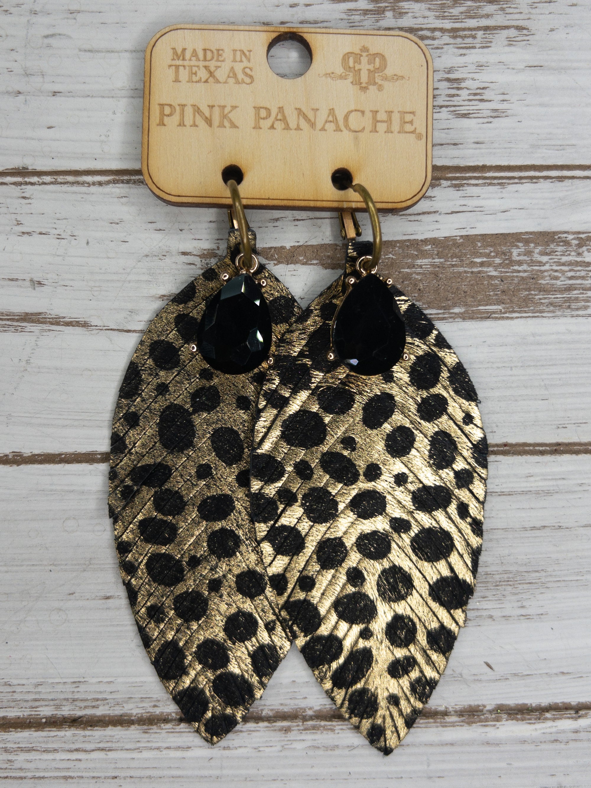 LEOPARD DROP PINK PANACHE BLACK