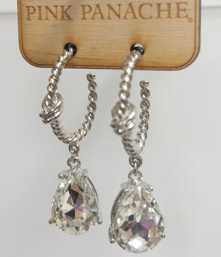 117 CLEAR TEARDROP SM HOOP