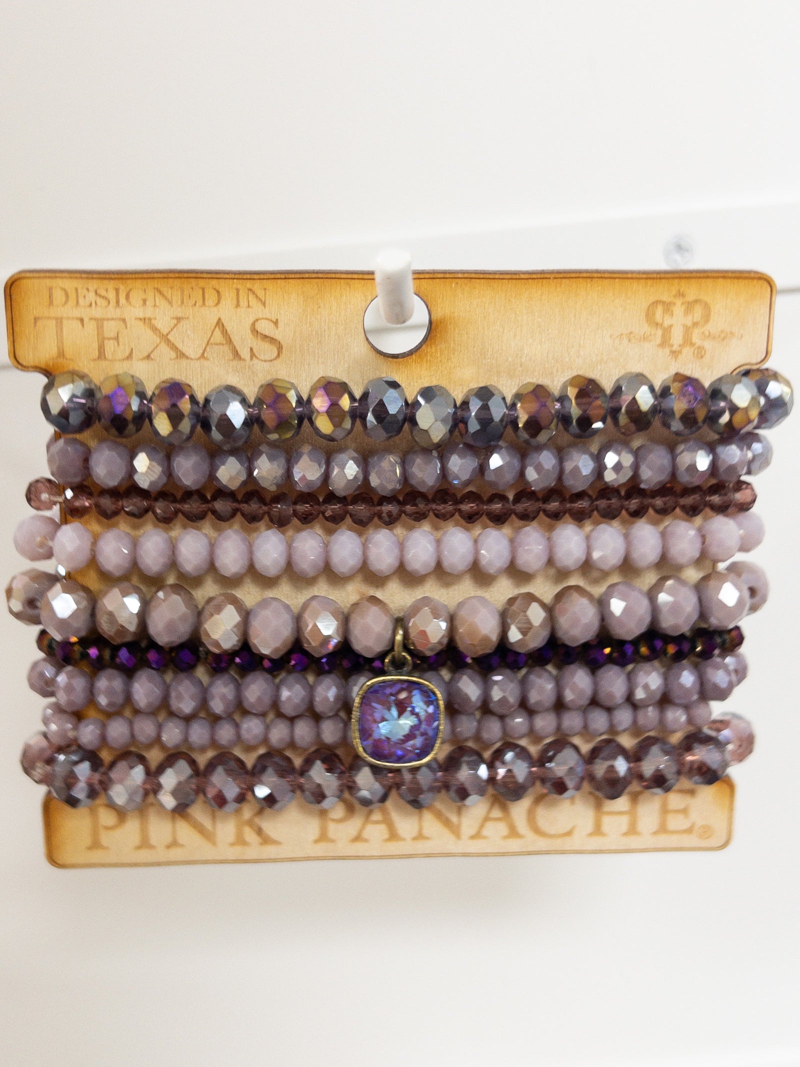 138 JENNA PURPLE BRACELET SET