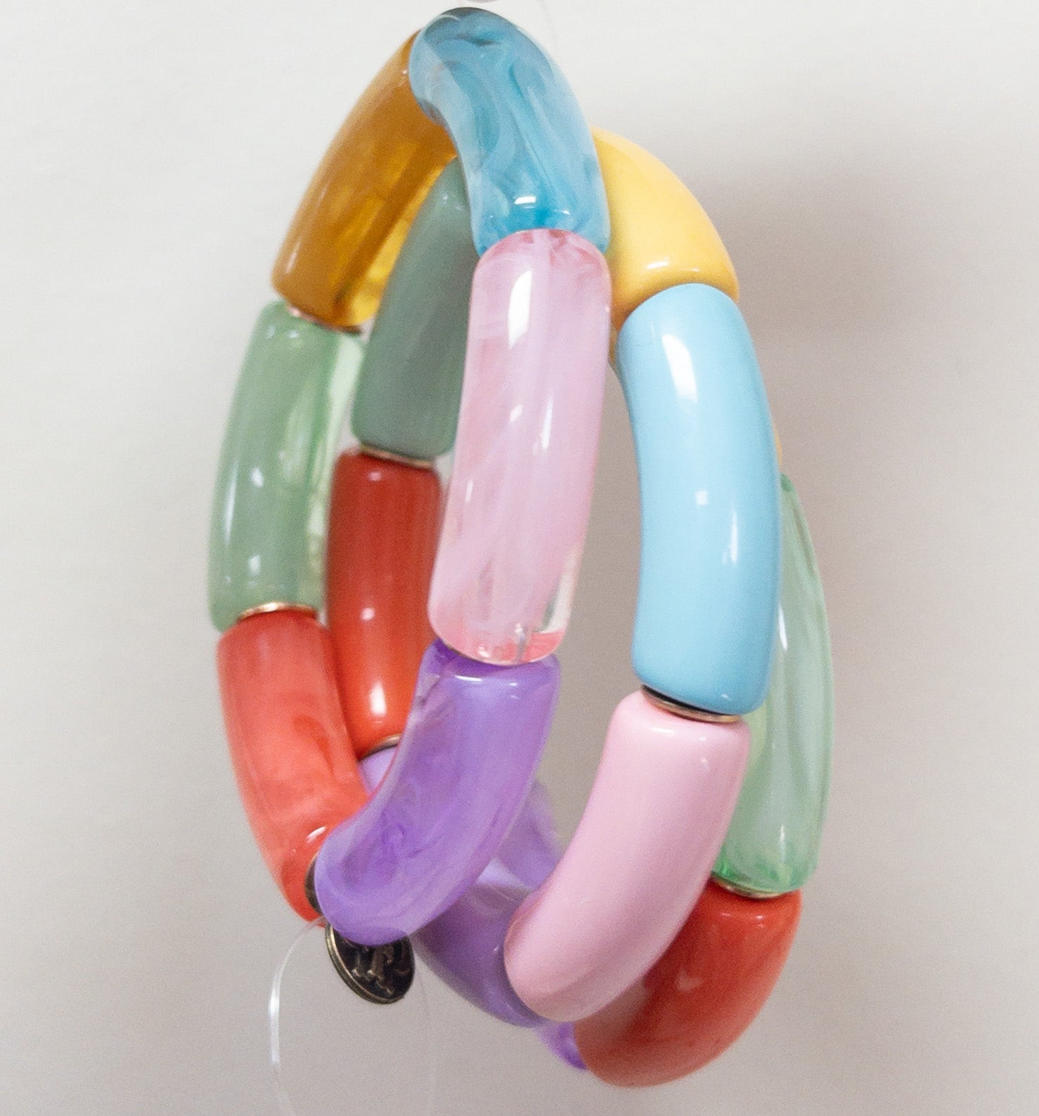 143 MULTI ACRYLIC BRACELET SET