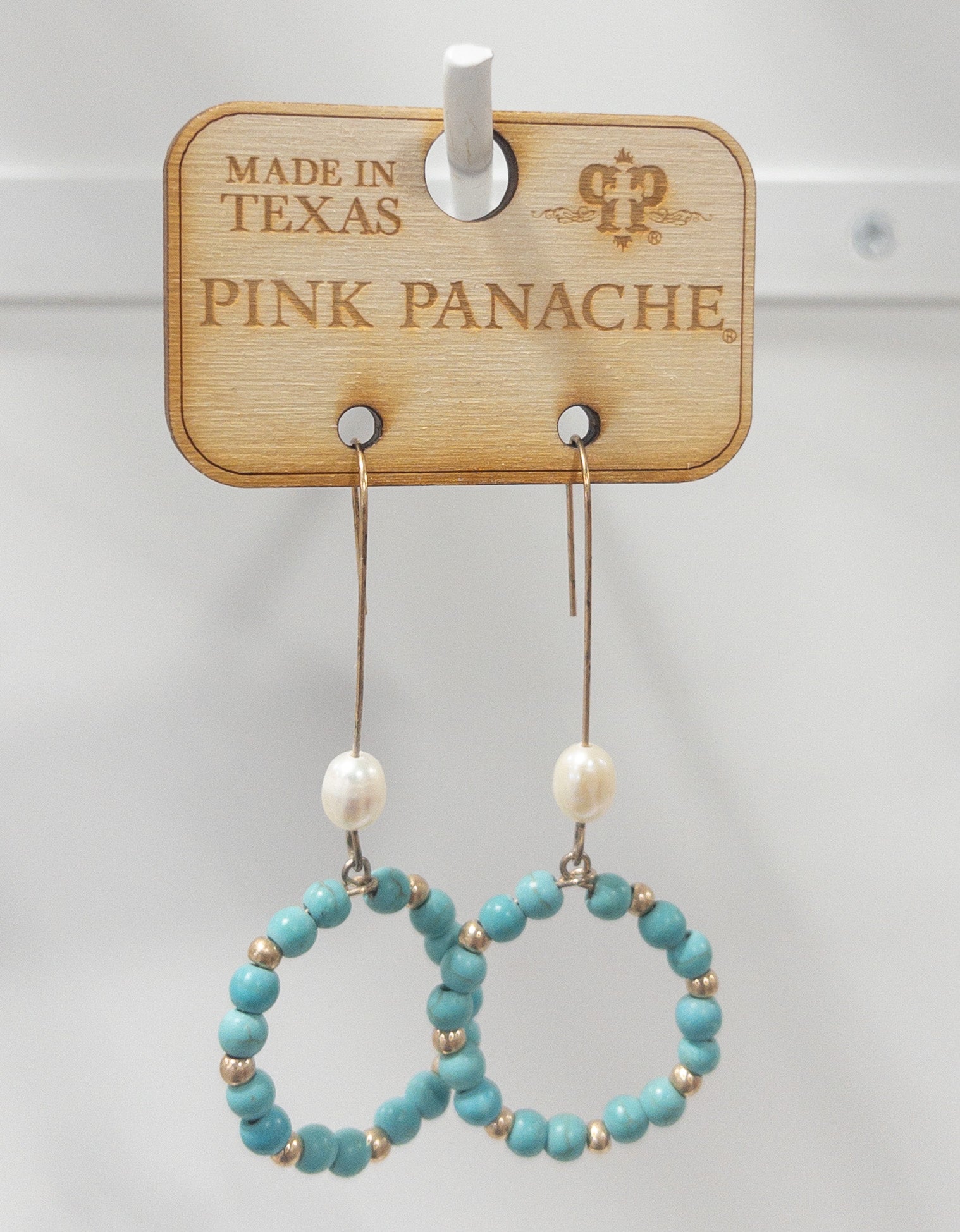 156 TEAL CIRCLE DROP