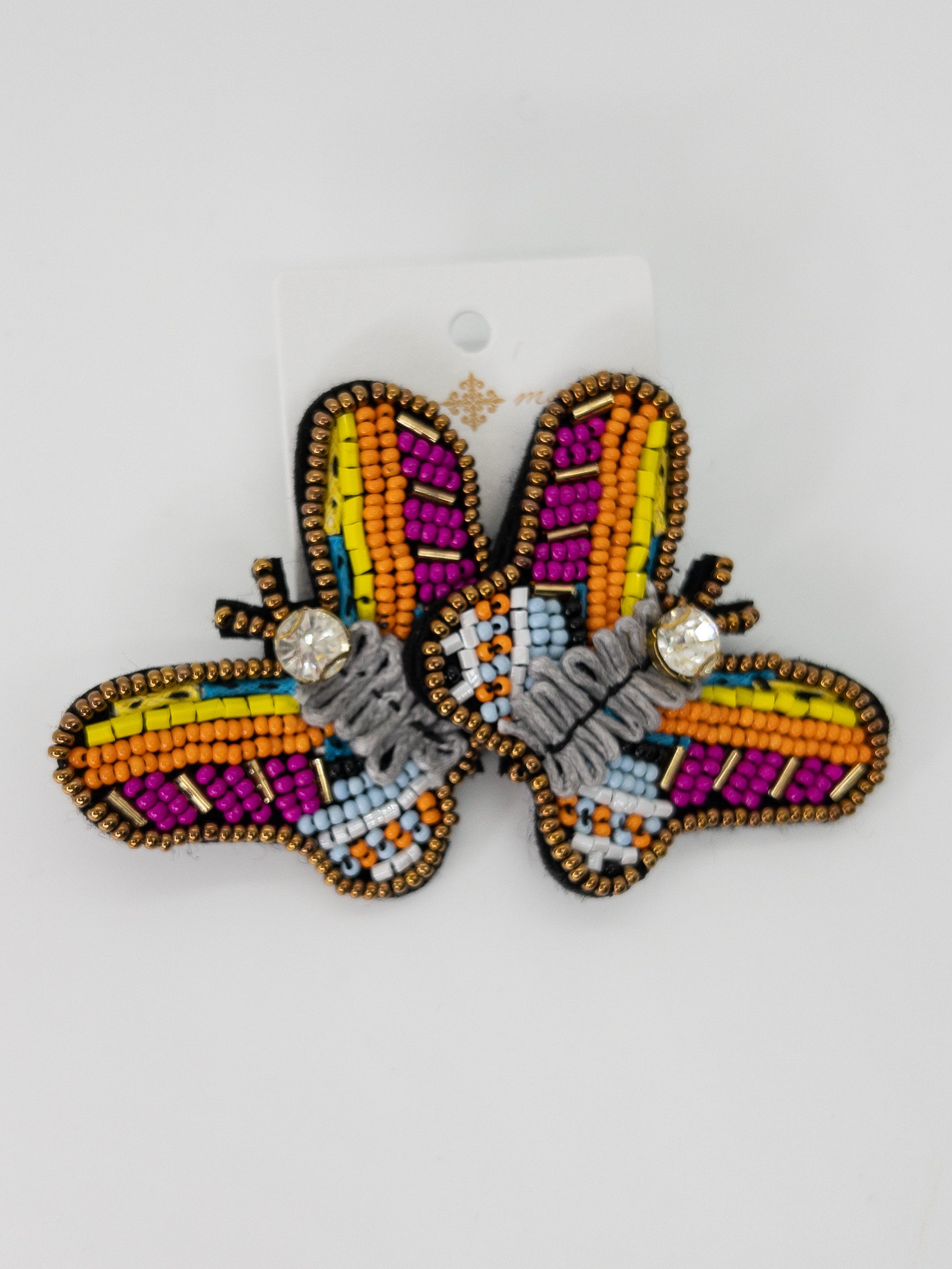 MULTI BEADED BUTTERFLY